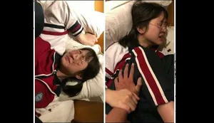 ông xã già yếu nên nhờ cậu đồng nghiệp gạ xoạc cô vợ mình rồi lén quay lại xem
